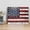 Red, variant on Vintage American Flag Wall Art for Living Room,Canvas Picture Wall Decor for Bathroom Bedroom,Country Wooden USA Flag Painting Artwork for Office Kitchen Hallway Dining Room Home Decorations 20"x24"