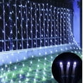 thumbnail image 3 of Rosnek LED Net Mesh Fairy String Decorative Lights, for Christmas, Outdoor Wall, Gazebos, Wedding Decorations, 3 of 7