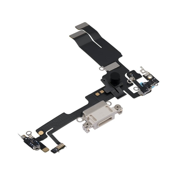 Replacement Charging Port Flex Cable Compatible For iPhone 14 (Premium) (Starlight)