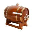 thumbnail image 4 of Distributeur de Baril Rétro Fût en Chêne pour Boisson Bière Déco Maison 3 L, 4 of 8