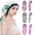 thumbnail image 1 of Cheers.US Satin Night Sleep Cap Bonnet Hat Head Cover for Women Dreadlocks Thick Hair, 1 of 5