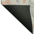 thumbnail image 3 of Addison Rugs Mayfield Washable Coastal Shells Peach Rectangle Rug, 8' x 10', 3 of 6