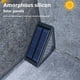 thumbnail image 5 of Luces nocturnas Luces de fachada atractivas Luces solares para escalones Luces para escaleras Luces solares para escalones Luz de escalera para exteriores con energía solar, 5 of 9