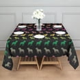 thumbnail image 3 of Rainbow Puppy Square Tablecloth,Waterproof Square Table Cover,Wipeable Spillproof Washable Table Cover for Home Kitchen Party Decor 60"x60"(152x152cm), 3 of 6