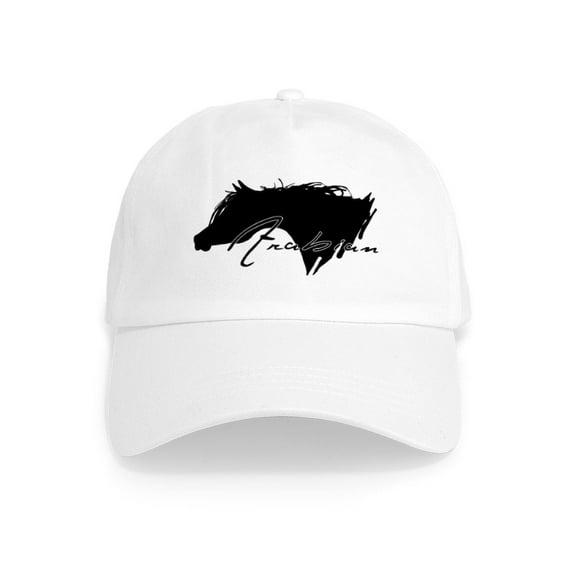 CafePress - Arabian Horse Cap - Adjustable 100% Brushed Unisex Casual Cotton Baseball Cap, Beige, 1