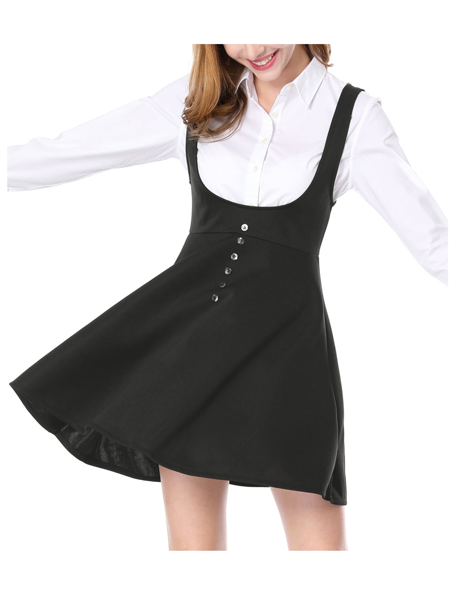 black a line skirt dress