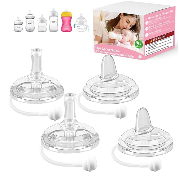Tetina Sippy & Straw Cup compatible con Philips Avent 6m+