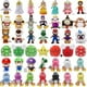 thumbnail image 5 of Mario Bros Plush Toys Luigi Yoshi Princess Peach Toadette Bowser JR Waluigi Wario Anime Stuffed Cartoon Peluche Dolls, 5 of 5