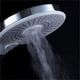 thumbnail image 5 of Ducha de mano de alta presión con tres velocidades | Rociador universal presurizado | 3 modos | 143 boquillas | Silicona de fácil limpieza | Plástico liviano | 9.84x4.72 in | 1 unidad, 5 of 9