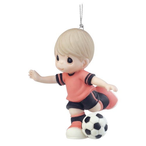 Precious Moments ''I Get a Kick Out of You'' Soccer Player Ornament