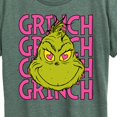 thumbnail image 3 of The Grinch - Grinch Stacked - Women's Short Sleeve Graphic T-Shirt, 3 of 5