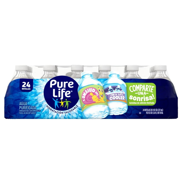 Purified Water - 8 oz Bottle, 24 pack – Culligan Las Vegas Bottled