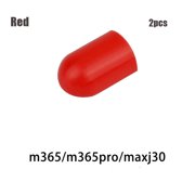 1/2pcs 10 Colors Accessories Electric Scooter For Xiaomi M365 Scooters Parts Tripod Side Support Feet Protective Cover Foot Support Sleeve RED 2PCS