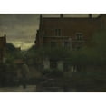 thumbnail image 3 of Eduard Karsen 24x19 Black Modern Framed Museum Art Print Titled - Overcast Day (1885 - 1900), 3 of 5