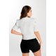 thumbnail image 3 of Blusa Dama Con Olanes En Mangas Blanca Mundo Terra 026135, 3 of 3