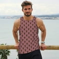 thumbnail image 6 of Vsdgher German Shepherd Dog Men's Workout Tank Tops Sleeveless Gym Shirt Quick Dry Fitness Bodybuilding Sleeveless T Shirt-Large, 6 of 7