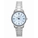thumbnail image 1 of Casio Reloj Analógico de Acero Inoxidable con Esfera Azul Menta de Cuarzo LTP-1303DD-2AV para Mujer, 1 of 1