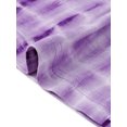 thumbnail image 6 of DARING DIVA Women's Plus Soft T-shirt Tye Dye  Casual Top with Comfort Fit 3X Purple, 6 of 6