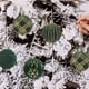 thumbnail image 5 of Christmas Decorations 16 Piece Flocked Christmas Balls Christmas Decoration SetMultiple Styles Of Christmas Tree Decorations Can Also Be Used For Other Party, 5 of 6