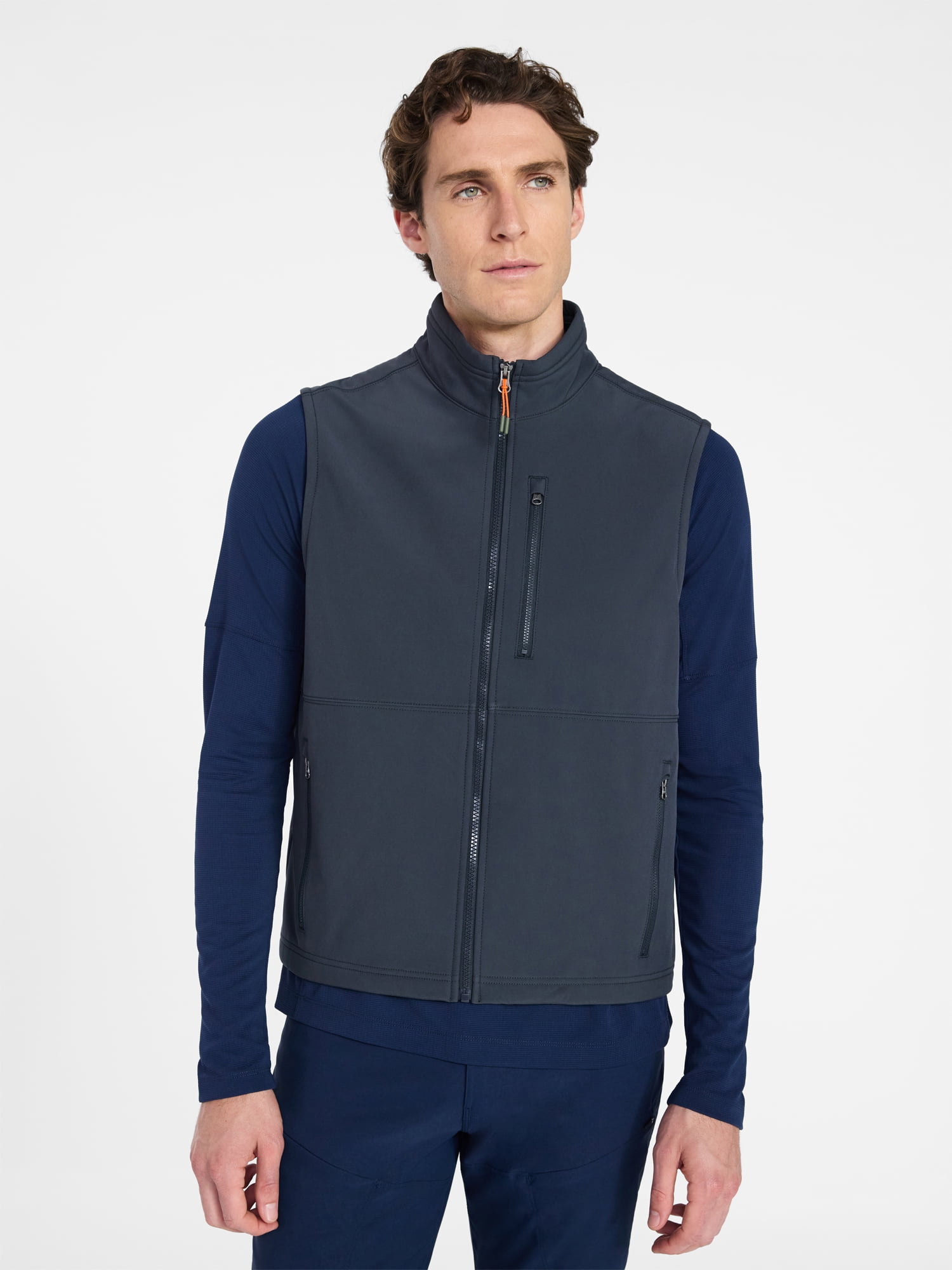 Ozark Trail Men's & Big Men's Softshell Vest, Sizes S-3XL