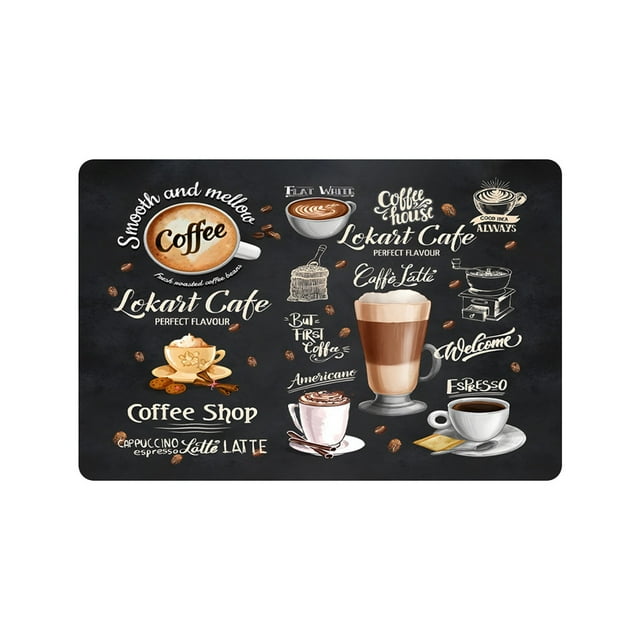 Birdeem Keep Your Kitchen Counter Dry and Stylish with Coffee Machine Mat Super Absorbent Easy To Clean for Home and Bar Use
