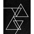 thumbnail image 3 of Louise, Gigi 15x18 Black Modern Framed Museum Art Print Titled - Black Triangle, 3 of 5