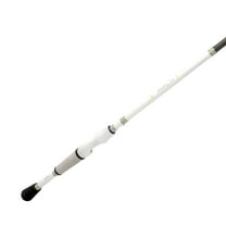 Lew’s MACH 1 Spinning Fishing Rod, 6-Foot, 1-Piece IM7 Graphite Rod with Ultra-Light Power and Fast Action, Winn Dri-Tac Split-Grip, Graphite Skeletal Reel Seat, White/Black/Green