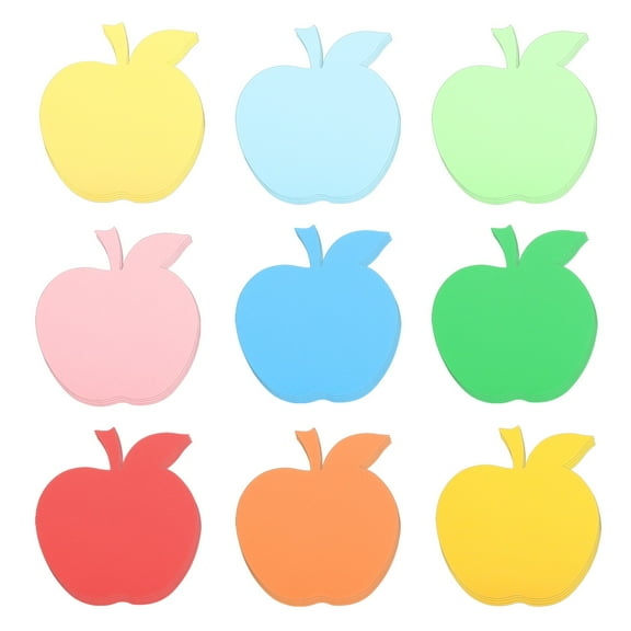 36 Pcs Colorful Apple Paper Cutouts, Bulletin Board Cutouts Decor
