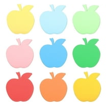 36 Pcs Colorful Apple Paper Cutouts, Bulletin Board Cutouts Decor