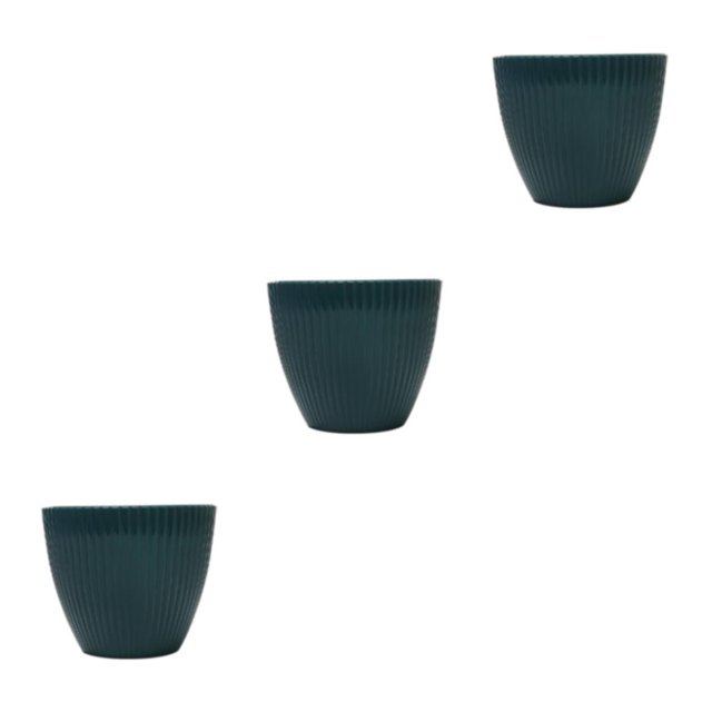 Billuyoard Macetas de y tamaños para plantas, accesorios para bonsái, plantas suculentas, macetas de jardín para el hogar, verde jungla, 19CM Type1 NO1