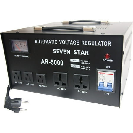 Seven Star AR-5000 5000 Watt Voltage Transformer Converter Regulator