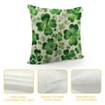 thumbnail image 4 of COMIO St Patricks Day Lumbar Pillow Covers Green Lucky Shamrock Clover Decorative Rectangle Pillow Cases Spring Holiday Throw Pillows Farmhouse Home Decor For Sofa Couch Bedroom Outdoor, 4 of 5