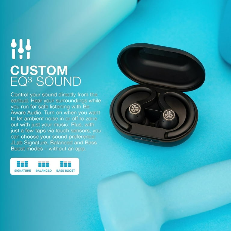 JLab JBuds Air Sport Gen 3 True Wireless Earbuds with Bass Boost IP66 Sweat Resistance Walmart