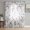 White, variant on Blue Pumpkins Thanksgiving Sheer Curtains 63 Inches Long, Fall Eucalyptus Leaves Weeping Light Filtering Window Curtains for Living Room, Rod Pocket Voile Sheer Curtain Drapes, 52"W x 63"L, 2 Panels