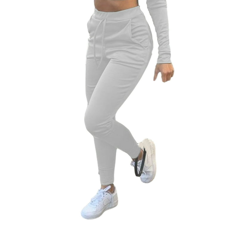 MERSARIPHY Women Jogger Casual Elastic Waist Ankle Cuff Tight Sweatpants