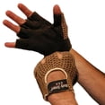 thumbnail image 1 of Weightlifting Gloves Real Leather Mesh Back, 1 of 3