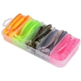 thumbnail image 4 of 50pcs T cola suave señuelos cebo de pesca artificial para agua dulce 7 cm 2,1 g Ndcxsfigh Para Estrenar, 4 of 6