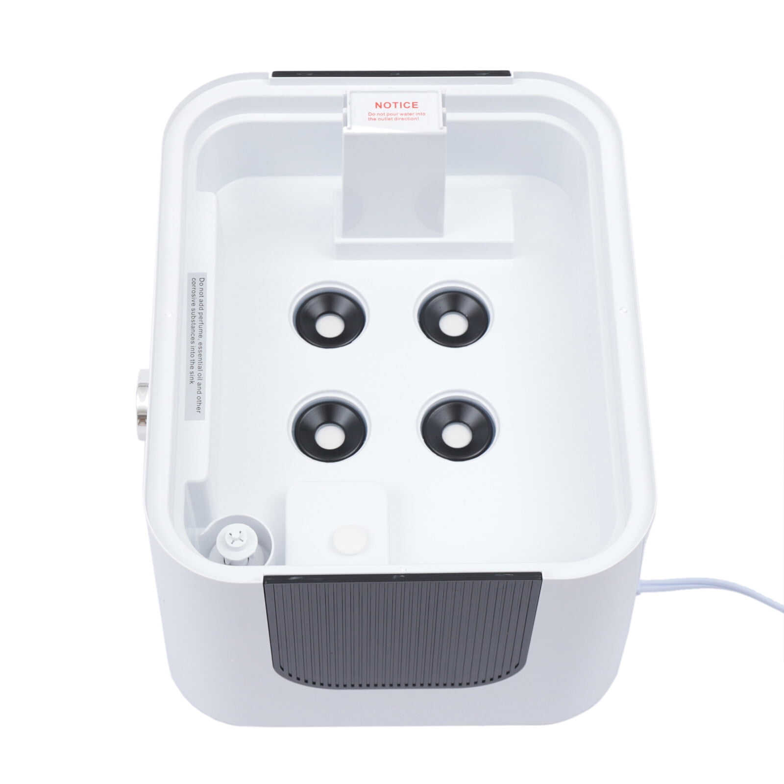 Industrial Commercial Humidifiers Whole House Humidifier 2000sq.ft Large Room Humidifier 2000ml/h 23.8L/6.2Gallons Top Fill Water Tank 110V for Warehouse Commercial Home Plants (23.8L Whtie Plus)