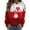 A-Red, variant on Womens Valentines Day Shirt Gnome Print Long Sleeve Sweatshirt Crewneck Casual Holiday Fashion Graphic Tees Outfits,A-Black,L