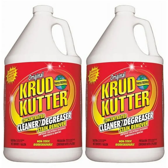 2 Pack Of 1 Gal Krud Kutter Kk01 Multi-Task Original Cleaner/Degreaser/Stain Remover