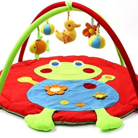 Baby Activity Gym And Play Mat Soft Animals Play Mat Gym Blanket