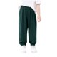 thumbnail image 5 of Odeerbi Pantalones de Linterna de Seda de Hielo Para Chicos 2-10 Años Pantalones de Harem Suaves Transpirables Joggers de Verano Ligeros, 5 of 9