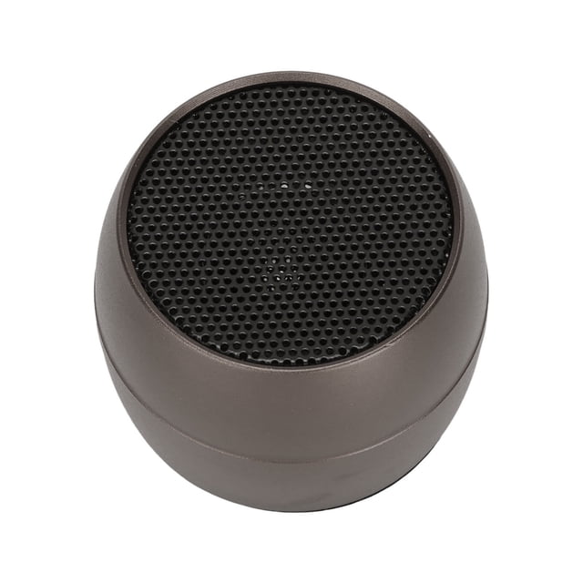 Mini altavoz Bluetooth Bling Bling IP67 resistente al agua Con carga USB y micrófono incorporado color gris oscuro