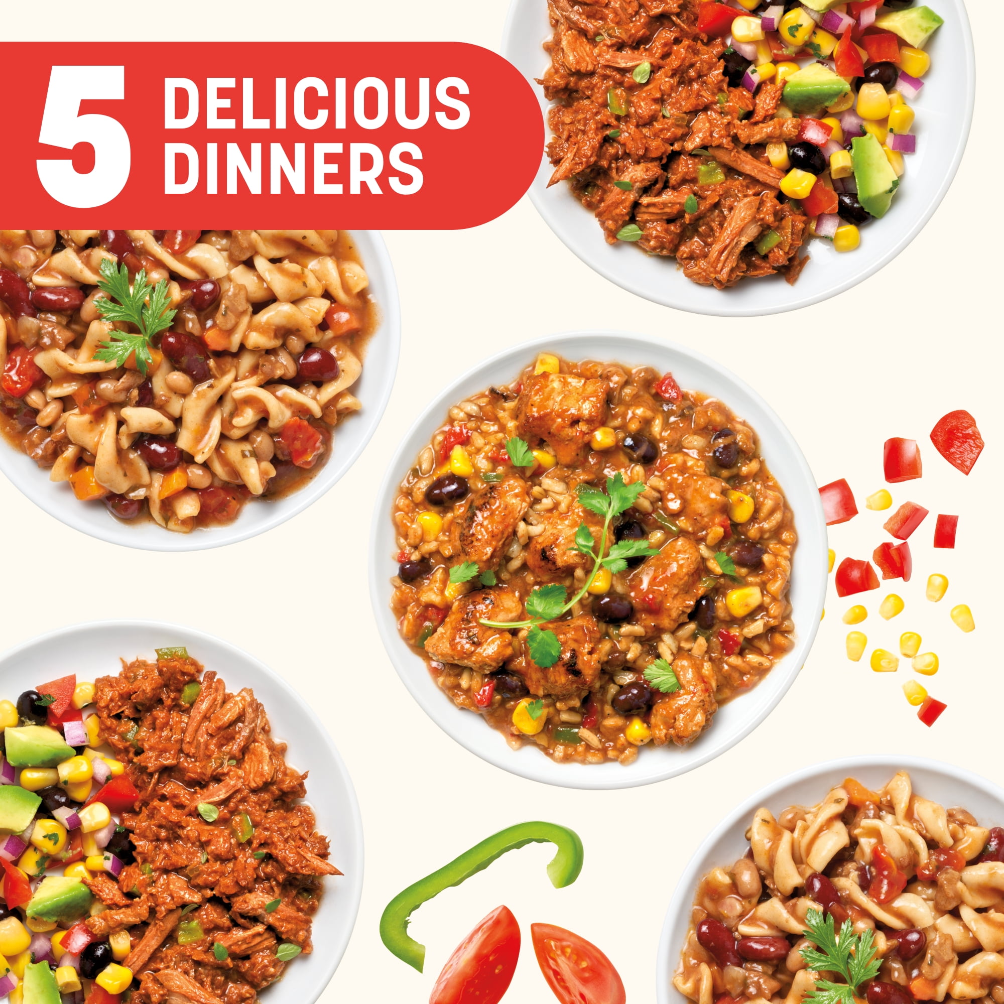 Nutrisystem Kickstart Protein-Powered 5-Day Weight Loss Meals Variety Kit, 20 Count, Shelf-stable