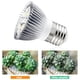 thumbnail image 4 of Lámpara de cultivo de plantas de bombilla LED para cultivo de plantas de flores de interior, jardín de invernadero, E27-18W Methold  HA003523-03, 4 of 6