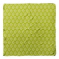 thumbnail image 4 of Bimba Green Stencil Damask Pure Silk Printed Head Bandanas Summer Neck Wrap Scarf 40 x 40 Inches, 4 of 6