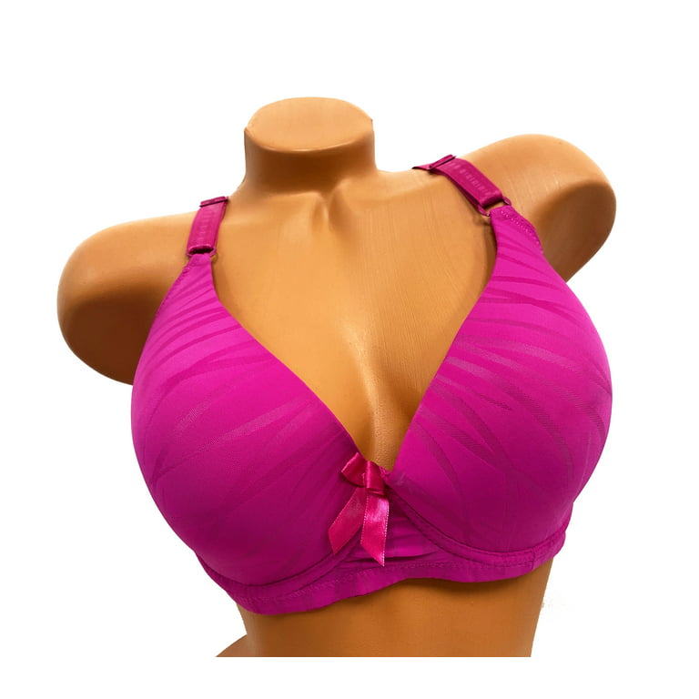 Women Bras 6 Pack of T-shirt Bra B Cup C Cup D Cup DD Cup DDD Cup Size 42DD  (S8236)
