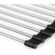 thumbnail image 3 of Rejilla para secar platos enrollable de 17 pulgadas x 13,5 pulgadas, rejilla para secar platos sobre el fregadero de acero inoxidable 304, plegable, enrollable y fácil de usar., 3 of 5