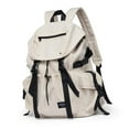 thumbnail image 4 of Mochila con cordón jinwen escolar Correa ajustable con asa portátil para ir de compras al aire libre, 4 of 8