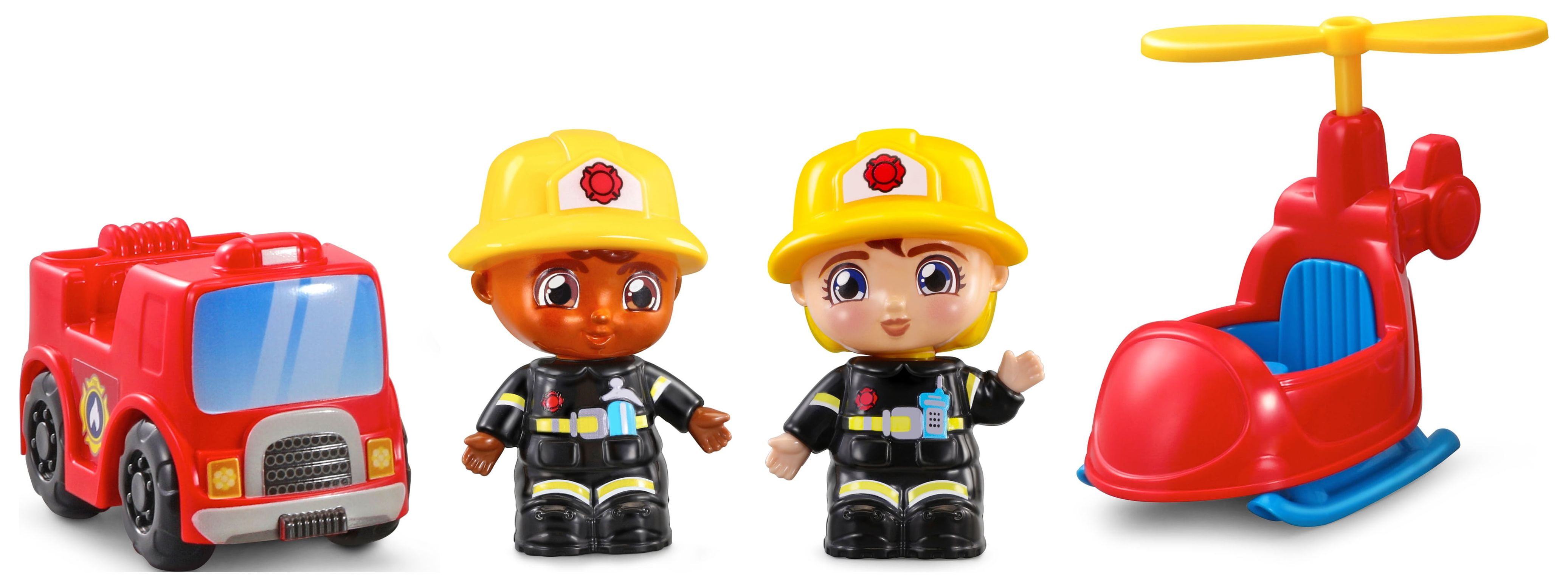 VTech® Helping Heroes Fire Station™ Playset With Two Firefighters, Fire Truck Vehicle for Infants and Toddlers